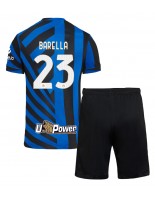 Inter Milan Nicolo Barella #23 Kotipaita Lasten 2024-25 Lyhythihainen (+ shortsit)